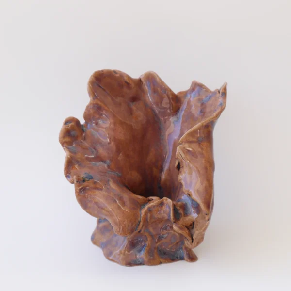 candelabra, ostraco, koxili , candle holder, sculptural candelabra, sculpture, stoneware