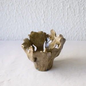 candle holder, handmade, sculpture, ceramic candle holder