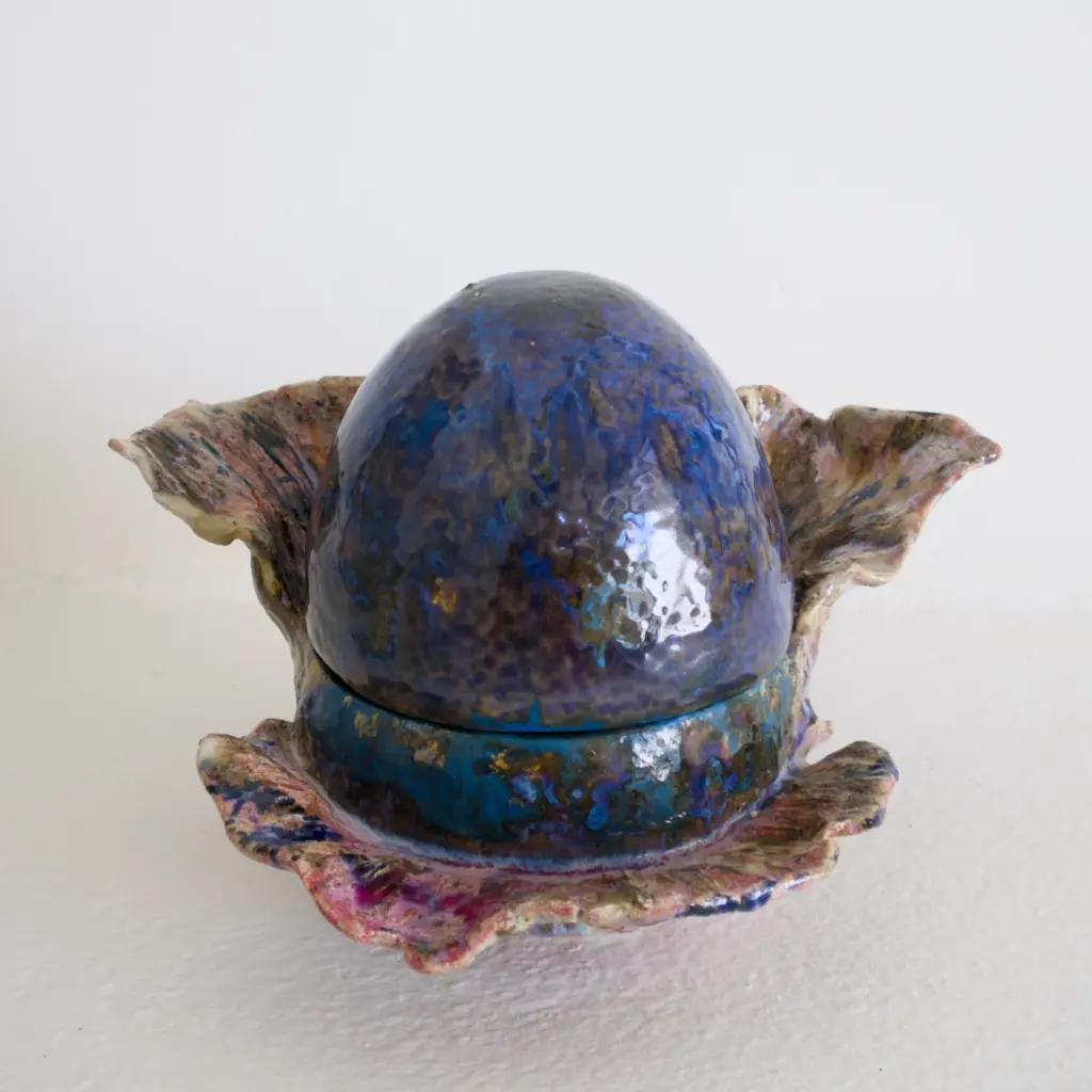 Stoneware handmade sculpture